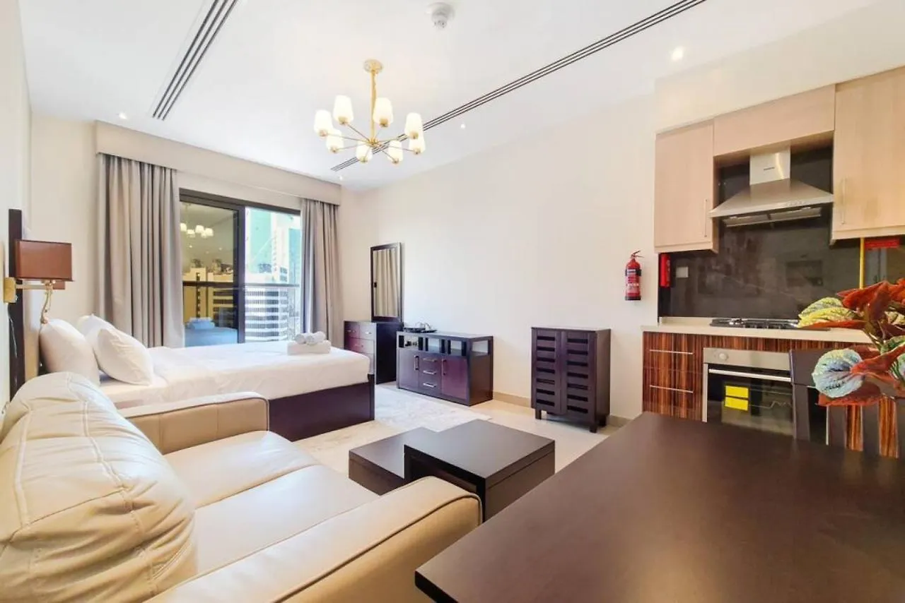 Elite Downtown Residence, Downtown - Stylish Studio Dubai Lägenhet